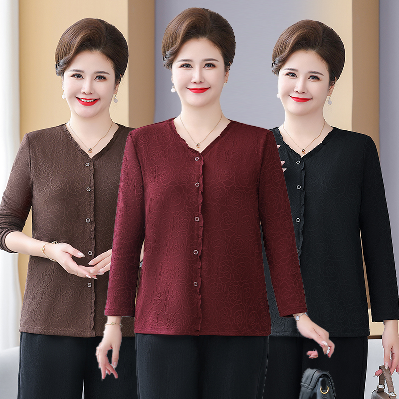 Summer Clothing Plus - Plus Size Spring Autumn New Mid-Age