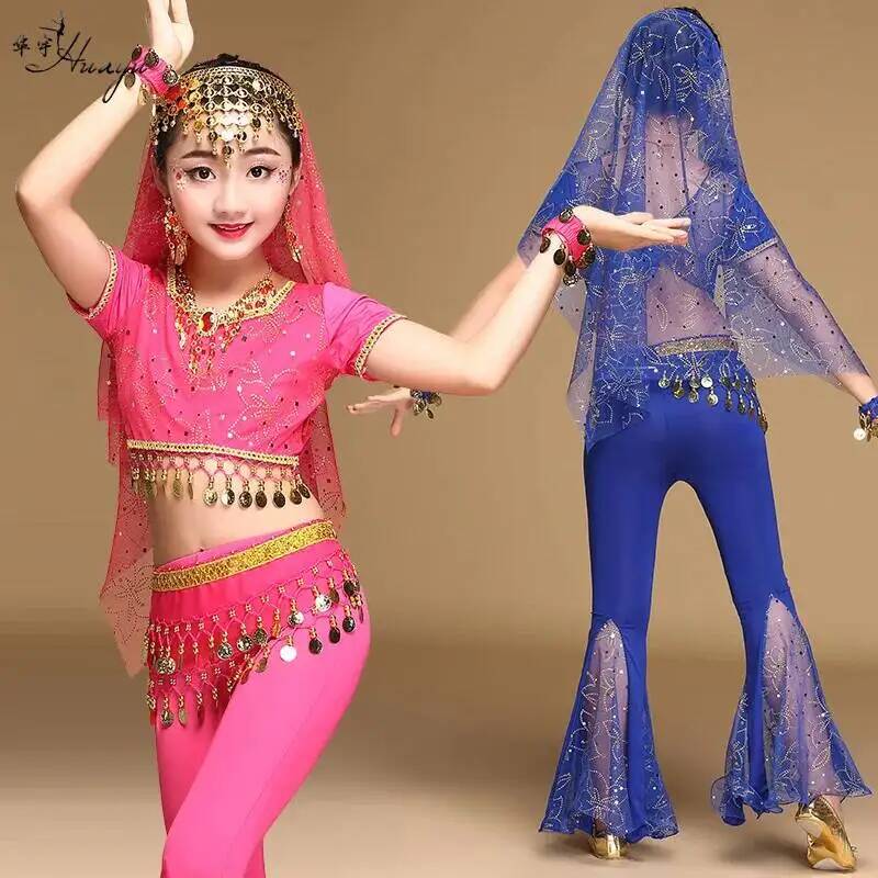 Summer Clothing For 70 Year Old Woman - Belly 8pcs Dance Kids Costumes Oriental