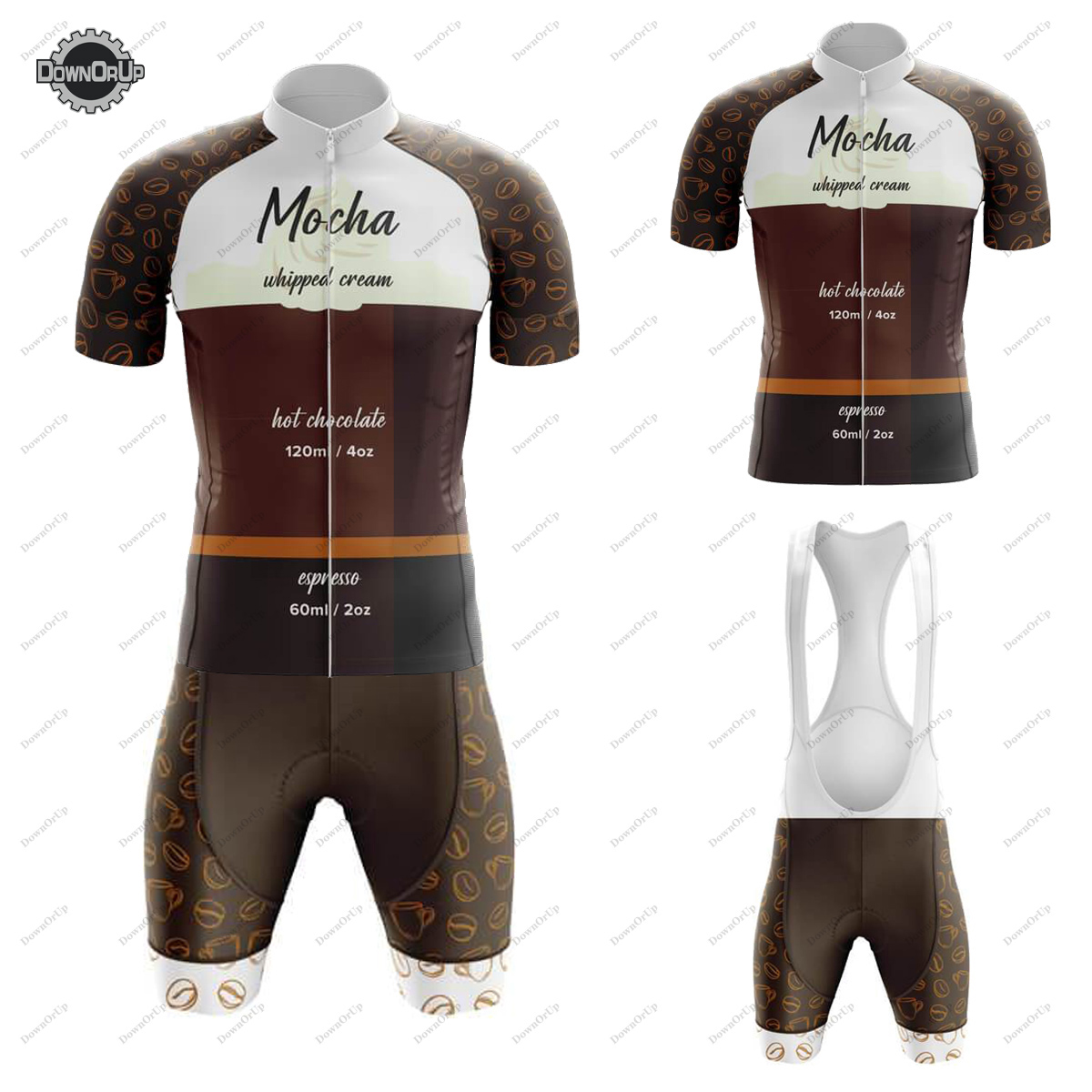 Coffee List Mocha  Cycling Jer - Summer Clothing List recension och pris