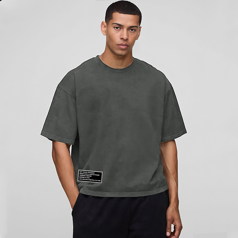 Oversized Boxy Fit Dropped Sho - Summer Clothing Drop recension och pris