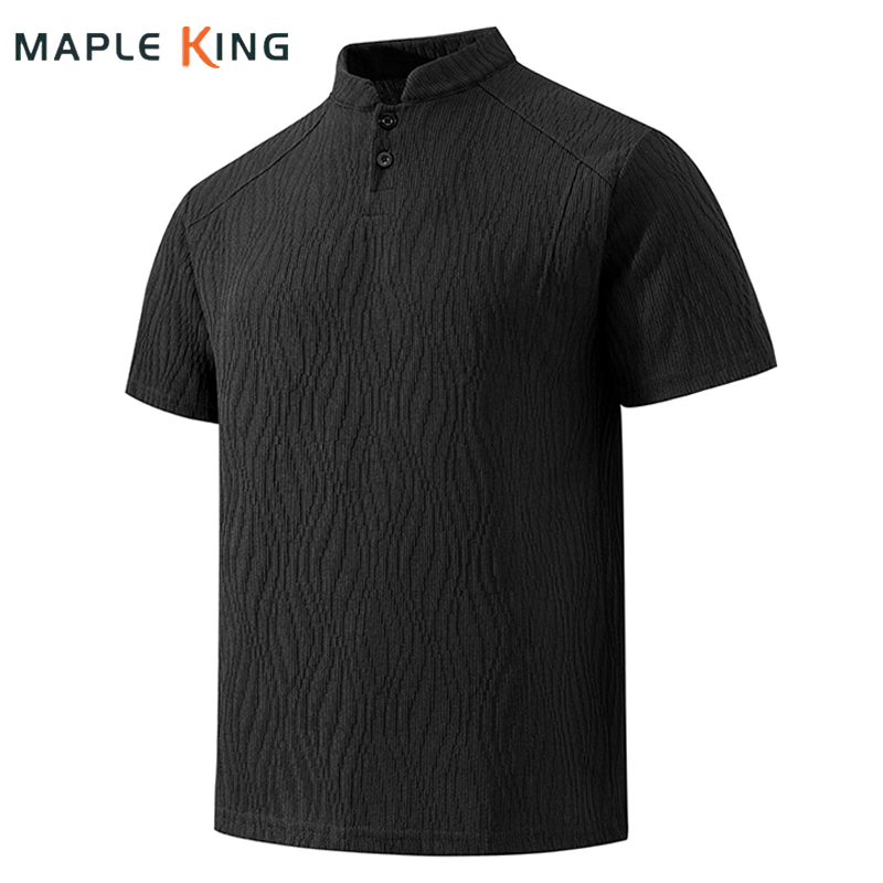 Bark Texture Menswear Clothing - Summer Clothing Cheap recension och pris