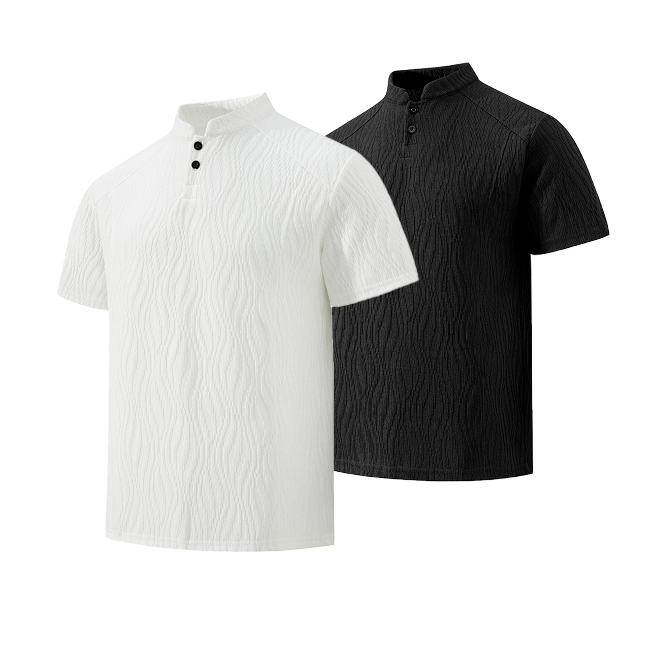 Bark Texture Menswear Clothing - Summer Clothing Cheap recension och pris