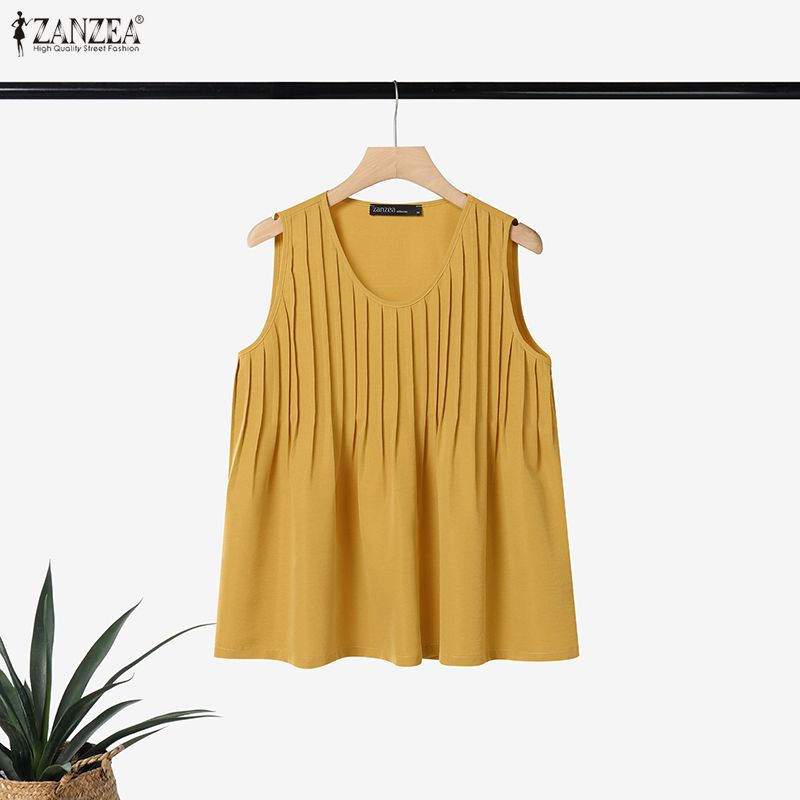 ZANZEA Plus Size 5XL Woman Pin - Summer Clothing Plus recension och pris