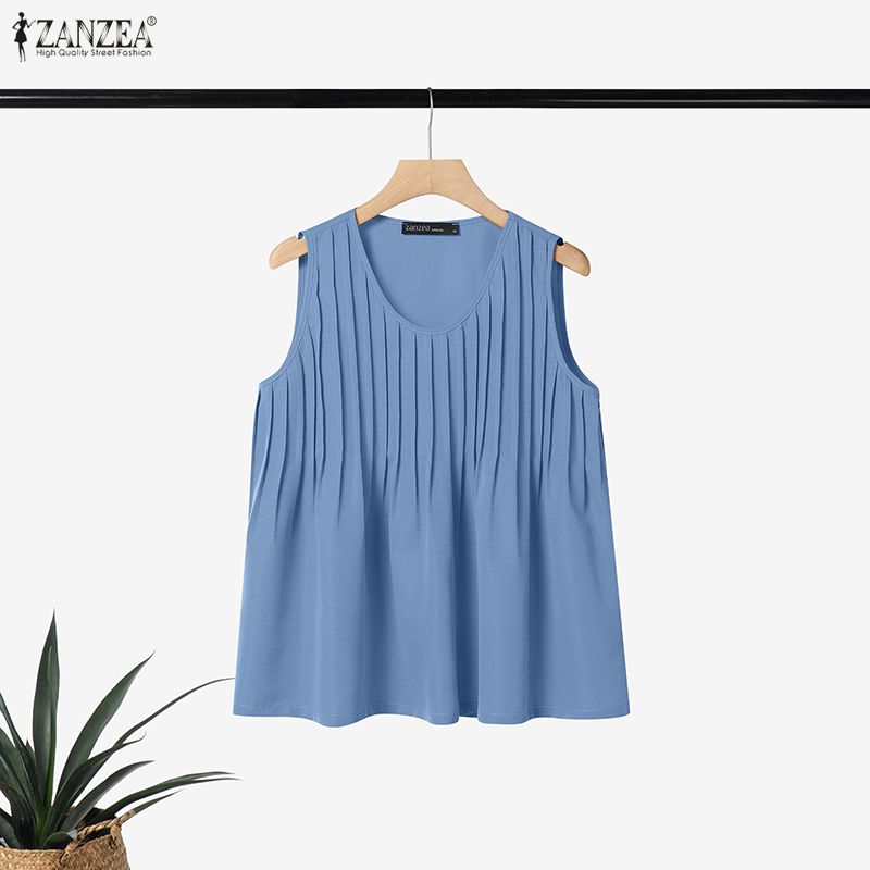 ZANZEA Plus Size 5XL Woman Pin - Summer Clothing Plus recension och pris