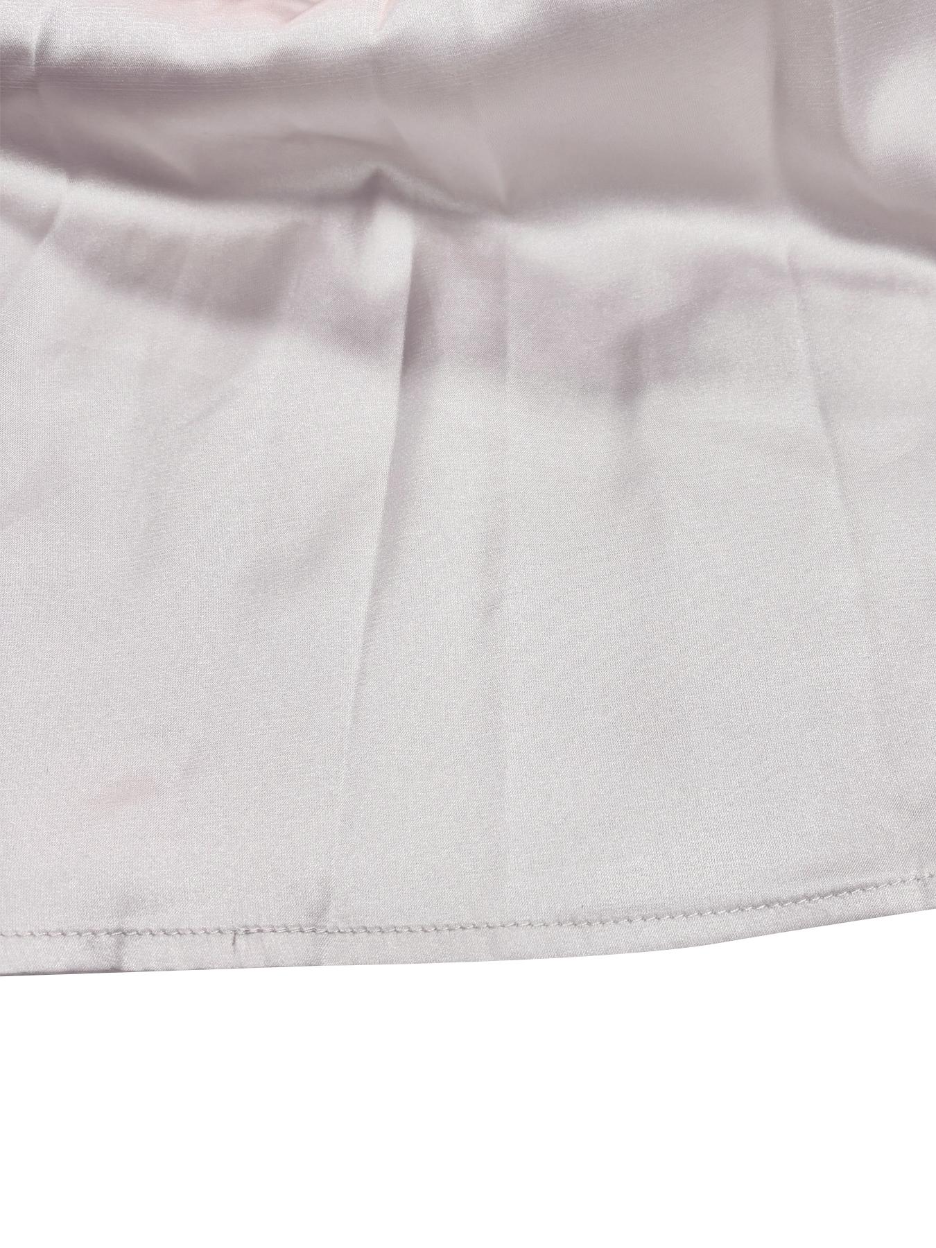 【Plus Size】 Solid Color Tie Fr - Summer Clothing Plus recension och pris