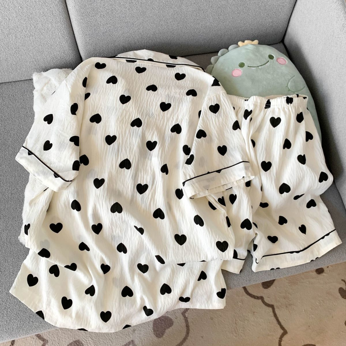 Women's Summer Thin Pajamas wi - Summer Clothing Cheap recension och pris