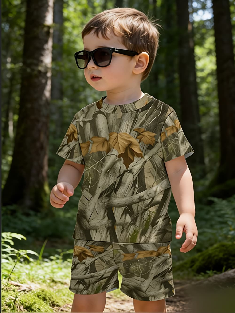 Camouflage Hunting Boys Set Fo - Summer Clothing List recension och pris