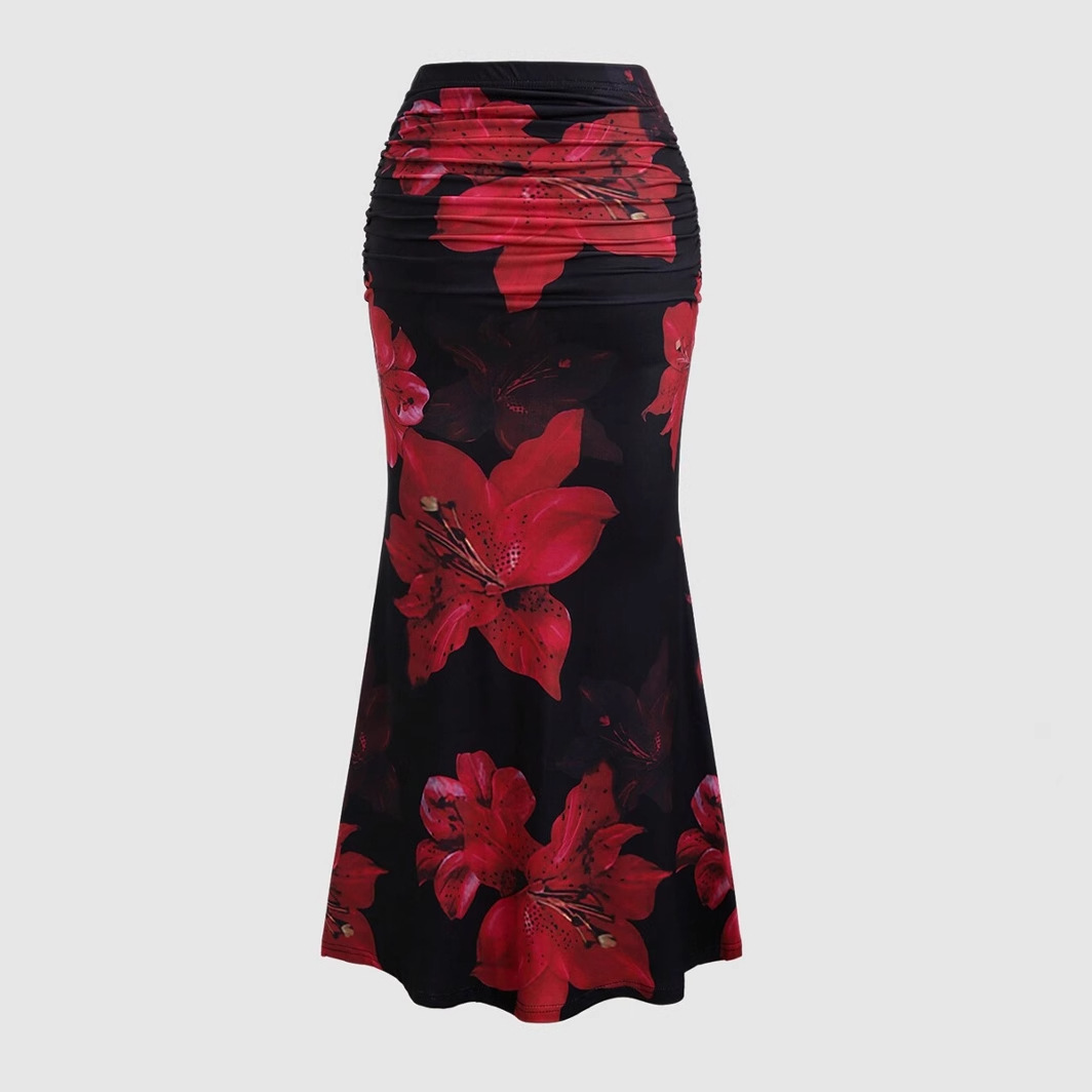 Women's Fashionable Long Skirt - Summer Clothing For 70 Year Old Woman recension och pris