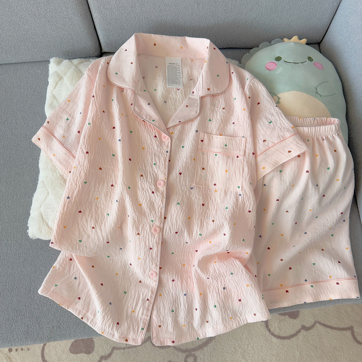 Women'S Printed Polka Dot Cott - Summer Clothing Cheap recension och pris