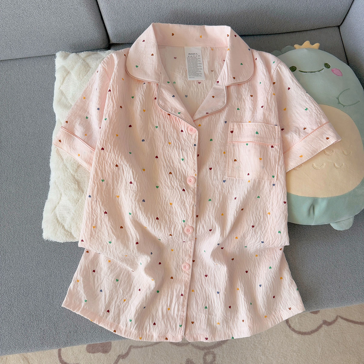 Women'S Printed Polka Dot Cott - Summer Clothing Cheap recension och pris