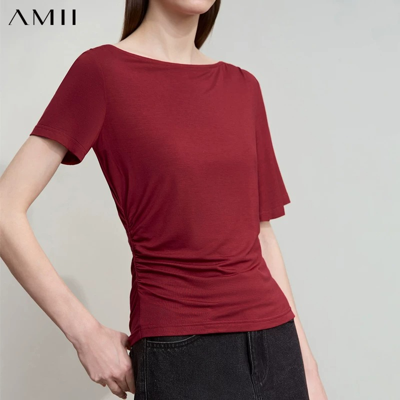 AMII Minimalist Woman Slim Fit - Summer Clothing Drop recension och pris