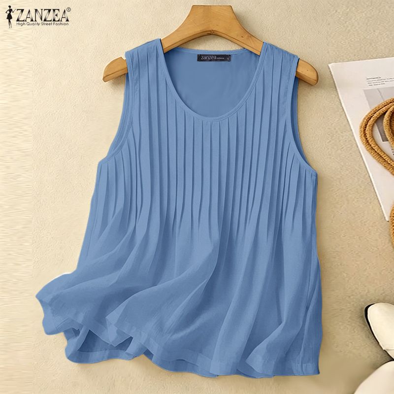 ZANZEA Woman Summer Pintuck Ta - Summer Clothing Plus recension och pris