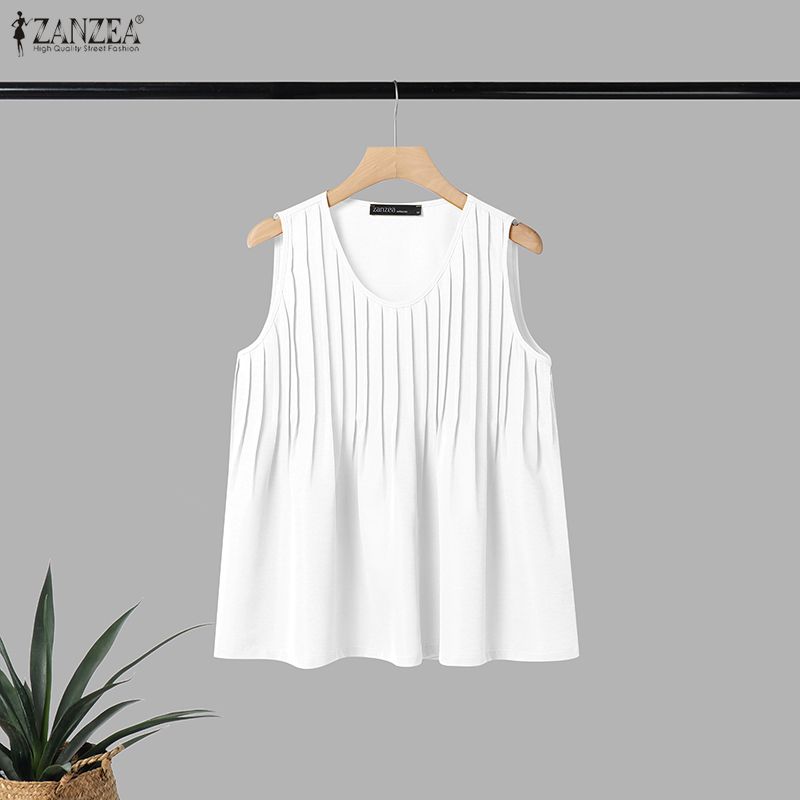 ZANZEA Woman Summer Pintuck Ta - Summer Clothing Plus recension och pris