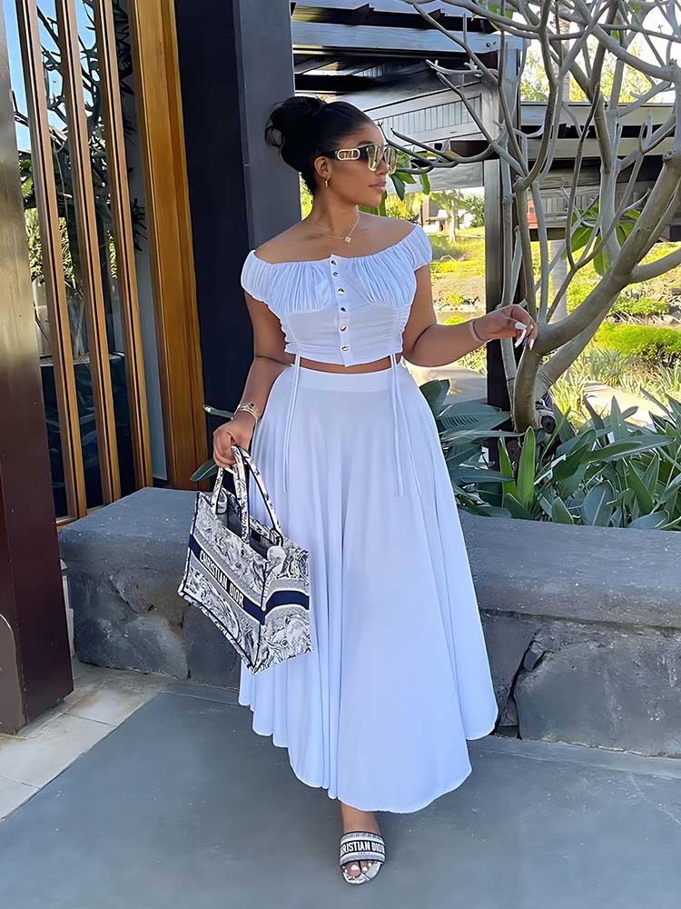 Two Piece Set for Women Dress  - Summer Clothing Women Sale recension och pris
