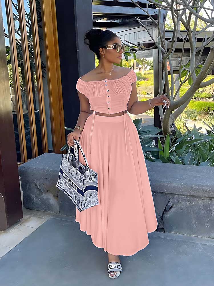 Two Piece Set for Women Dress  - Summer Clothing Women Sale recension och pris
