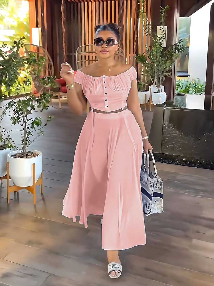 Two Piece Set for Women Dress  - Summer Clothing Women Sale recension och pris