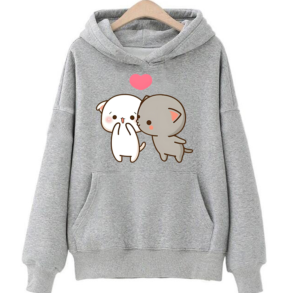 Peach and Goma Mochi Cat Carto - Summer Clothing For 70 Year Old Woman recension och pris