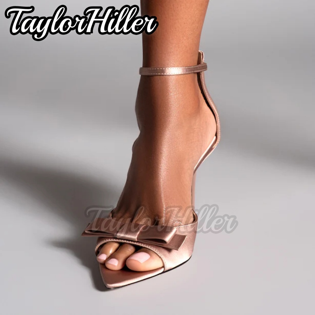 Gentle Pink Butterfly-knot Hig - Summer Clothing Elegant recension och pris