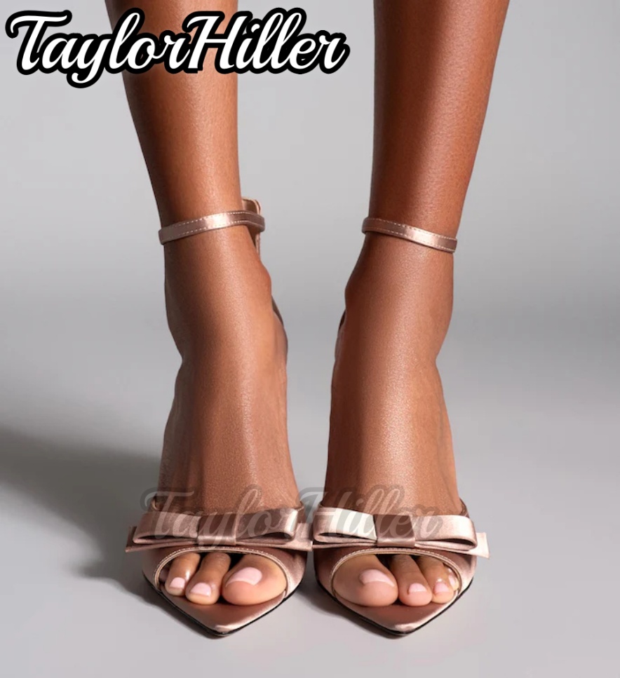 Gentle Pink Butterfly-knot Hig - Summer Clothing Elegant recension och pris