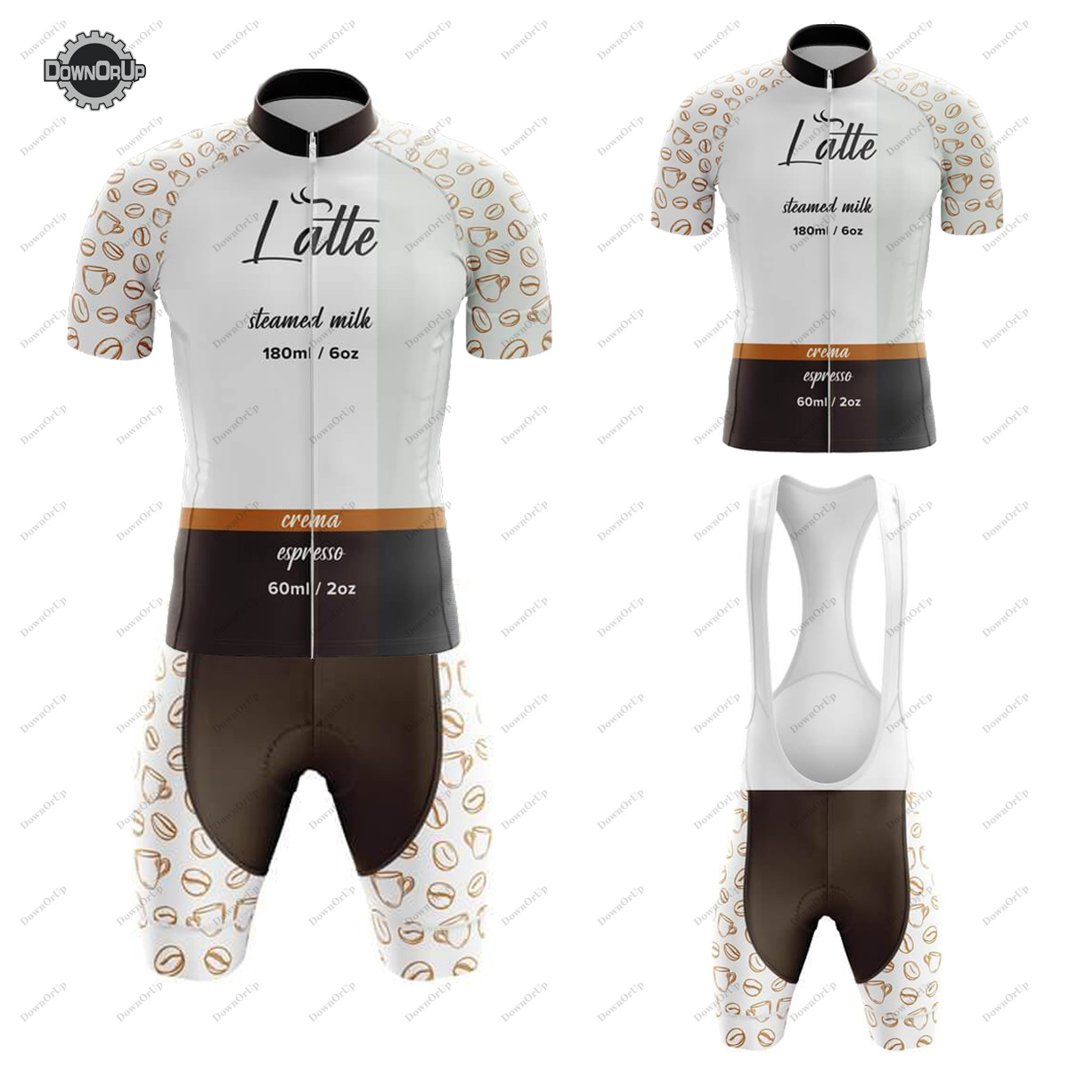 Coffee List Latte Cycling Jers - Summer Clothing List recension och pris