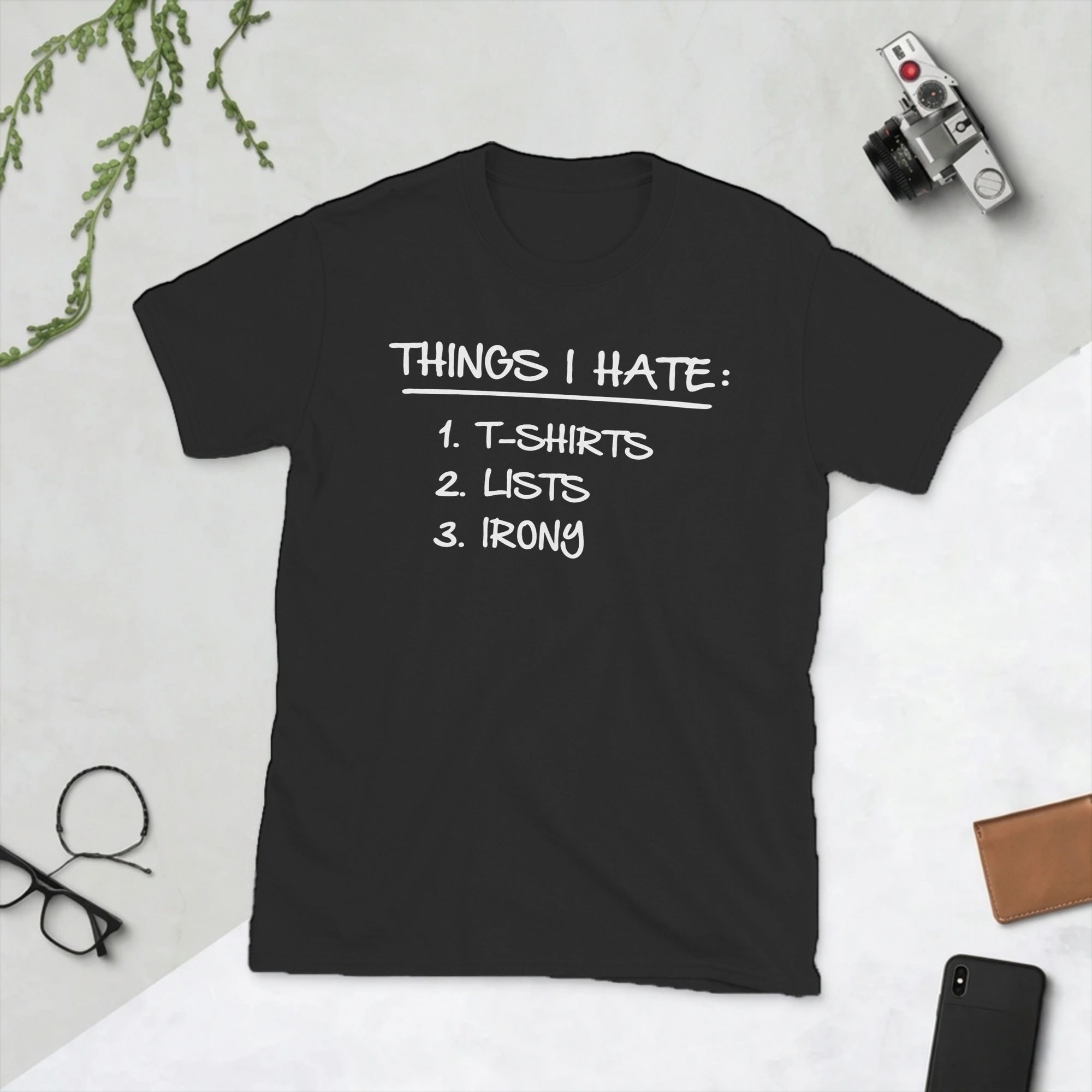 List of Ironic Things I Hate T - Summer Clothing List recension och pris