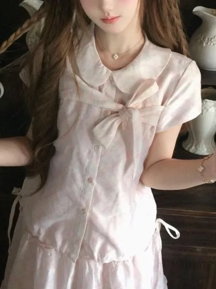 Japanese Vintage Sweet Bow Pet - Summer Clothing Japan recension och pris